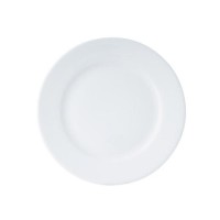 NOVE | Plate White Wide Rim 230mm